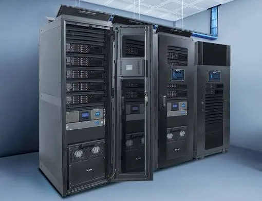 An on-prem GPU server rack running SureSight inference inside the customer's network